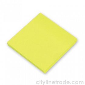 Бумага на липкой основе Snopake, 76х76 мм, 100л., желтая